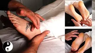Light Touch/Tickle Tracing Foot Massage to Hypnotise You to Sleep [ASMR]No Talking][No Music]