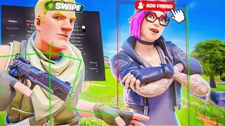 I Used Fortnite Cheats To Add People In Ranked... (They Raged 😡)