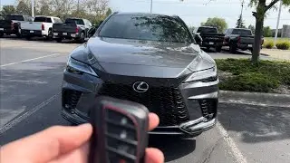 2024 Lexus RX 500h F Sport Performance: Smart Entry and Key Fob | Car Conversations