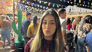Festa junina no shopping