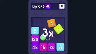 Merge blocks on Crazzy Game Time