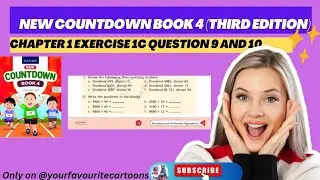 Chapter 1 Exercise 1C Questions 9&10 from Countdown Book 4 @yourfavouritecartoons #education#maths