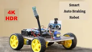 How to make Auto Braking Robot At Home
