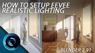 Eevee Realistic Lighting and Reflections in Blender!
