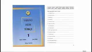 Учу турецкий | Упражнения | Yabanci Dilim Turkce 1, sayfa 59