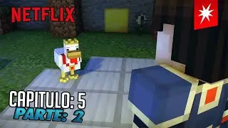 LA FUENTE ETERNA!!! ⛲⛲ | Minecraft: Story Mode en Netflix | Capitulo 5 - Parte 2