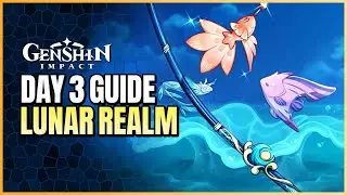 Lunar Realm Day 3 Guide | Search The Lunar Leviathan Fossil | Version 2.1 Fishing Event