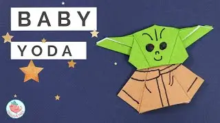Origami Baby Yoda EASY Tutorial - Jenny W. Chan