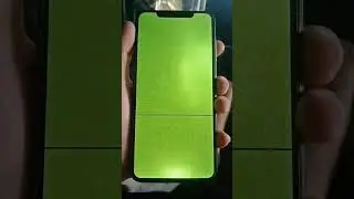 iphone xs max green screen fix after flash 