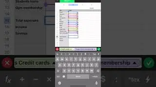 How To EASILY Create a FREE Monthly Budget Spreadsheet on iOS (Save Money & Stay Organized)