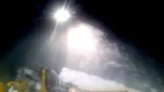 Два кировца К-701 чистят снег.