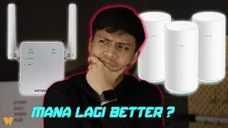 WiFi Dekat Rumah Teruk? Antara Mesh Dan Extender, Ini Yang Patut Anda Pilih