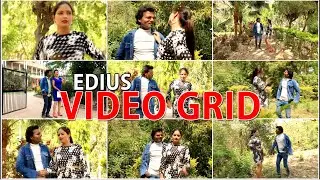 How To Creat Grid Video effect in EDIUS//Edius Me Effect kaise banay||Edius Transition