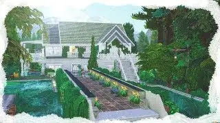 🌊🍃 GRANITE FALLS HOSTEL🍃 🌊|| The Sims 4: Speed Build // NO CC //