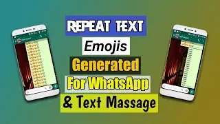 How to generate Repeat text |Text repeater |