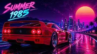 Summer 1985 – 1 Hour Synthwave Night Drive Mix