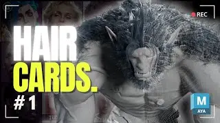 Hair Cards in Maya (GS CurveTools) - Part 1