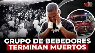 ¡SE VEIA VENIR! GRUPO DE BEBEDORES EN AZUA TERMINAN MUERTOS POR CAMIÓN EN TETEO