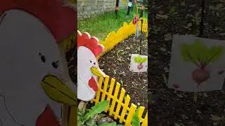 это должно быть в каждом детском саду! - дети счастливы! огород в детском саду #shorts каким он стал