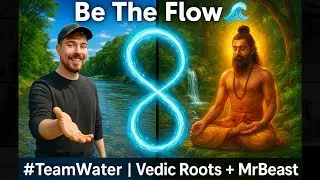 “Be the Flow 🌊 MrBeast + Vedic Roots Unite for Clean Water | #TeamWater Campaign”