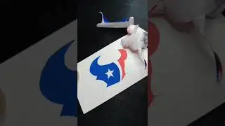 I Drew Texans Houston Logo,Next? Menggambar Logo Texans Houston. 