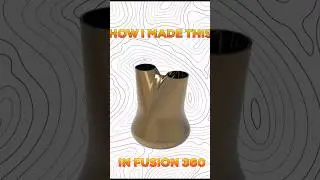 vase 3d modeling shorts #fusion360tutorial #design #3dmodel #3dmodelingsoftware #autodesk