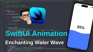 Enchanting Water Wave Animation  | Lofi Beats | SwiftUI Effects