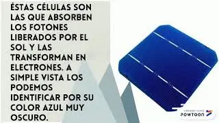 Células Solares de silicio - Paneles solares