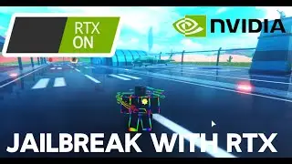ROBLOX Jailbreak but RTX is ON - Roblox Jailbreak - Glitched J