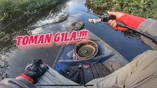 L3DAKAN‼️ IKAN DI SPOT TERBAIK YANG ADA DI KALIMANTAN | CASTING Ikan Gabus part-1