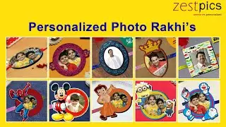 Personalized Photo Rakhi | Raksha Bandhan Photo | Photo Rakhi | Zestpics