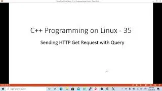 C++ Programming on Linux - Sending HTTP Get Request Example 2