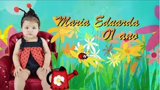 Retrospectiva Maria Eduarda 01 ano