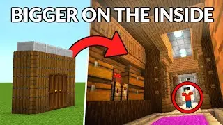Minecraft NON EUCLIDEAN House!