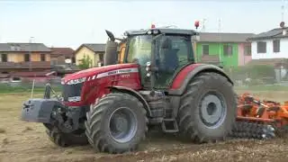 massey ferguson 8737 da 370 cv e mag combilam azienda danesi casaletto di sopra cremona 2017