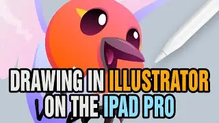 Kuitsuku Draws: Fletchling in Illustrator on Ipad Pro