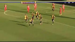 trento vs pro patria 1-1 primo t
