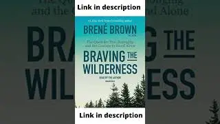 Braving the Wilderness By Brene Brown #bestaudiobooks #shorts #freeaudiobook