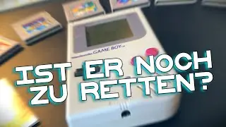 Retro | Game Boy: Broken Display and scratched body - Repair!