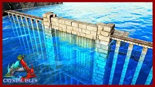 The Great Ocean Gate Build!! Crystal Isles Map!Ep 42!