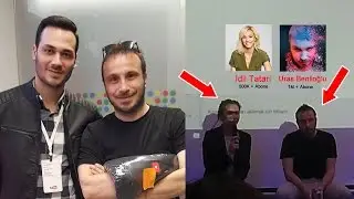 YOUTUBE ETKİNLİĞİNDE YOUTUBERLARLA BULUŞTUK! | URAS BENLİOĞLU VE İDİL TATARİ İLE TANIŞTIK!