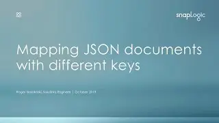 Mapping JSON documents with different keys
