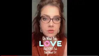 Make money doing what you love and don’t feel bad about it. Yes, you can do this.