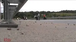 19. Heimkinderausfahrt Pirna 2014 auf der neuen Elbbrücke [21.6.2014]