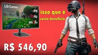 Dica de Monitor  Gamer muito Barato