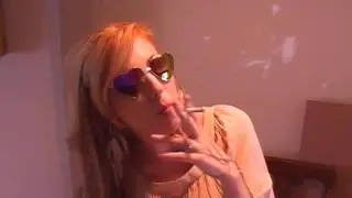 Smoking Vanessa – A Quick Morning Cigarette. Smoking Fetish