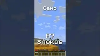 🔥Какой блок спасет от падения Майнкрафт 🔥 #майнкрафт #minecraft #тикток