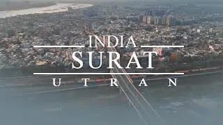 Surat City | Utran Cinematic Drone View 4K | DJi Mini 3 Pro | A Project by DroneX