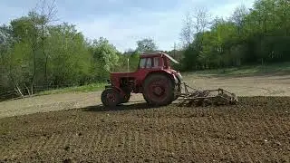 Magágykészítés (seedbed preparation) 2022  { Mtz 82} (Original Sound)