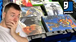 This Was The Most Video Games I've Ever Grabbed At The Goodwill Bins!